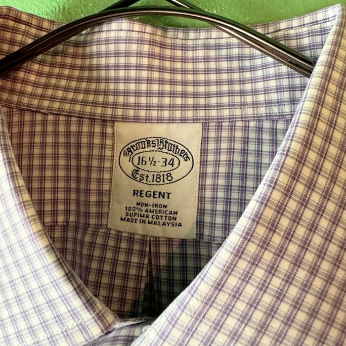 BROOKS BROTHERS コットン チェックシャツ | Vintage.City 빈티지숍, 빈티지 코디 정보