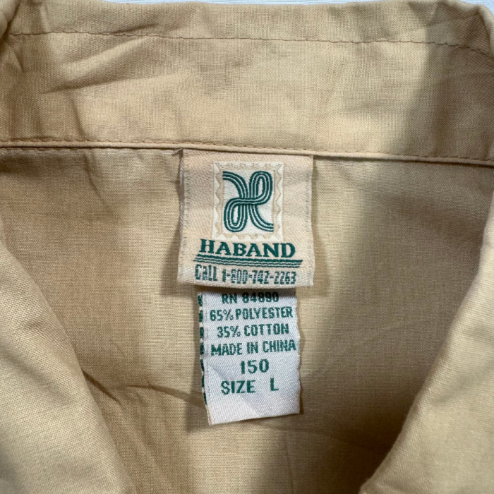 【HABAND】長袖 ジップアップ キューバシャツブルゾン | Vintage.City 빈티지숍, 빈티지 코디 정보