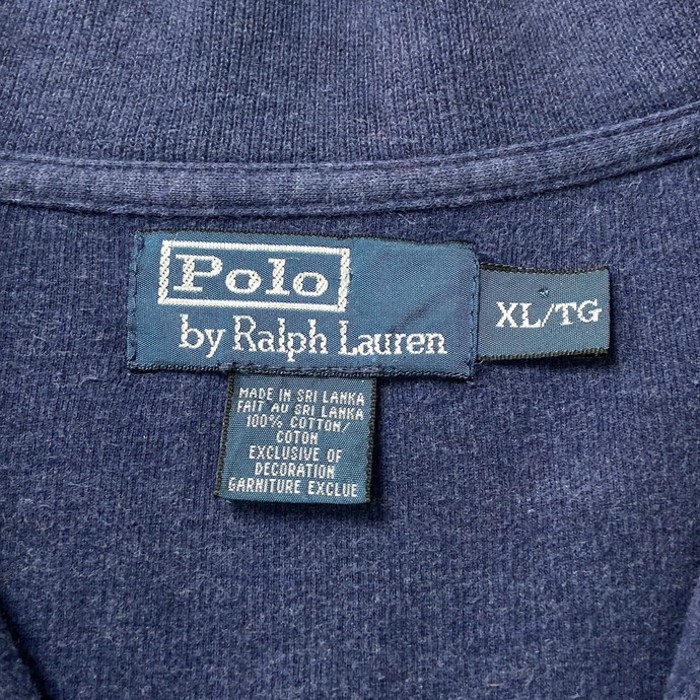 90年代 Polo by Ralph Lauren ポロバイラルフローレン ハーフジップニットセーター メンズXL | Vintage.City 古着屋、古着コーデ情報を発信