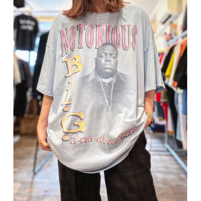 ノトーリアスBIG ラッパー アーティストTシャツ 半袖 XL | Vintage.City 빈티지숍, 빈티지 코디 정보