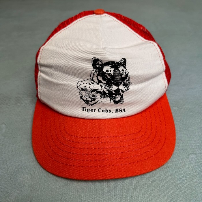 USA製　小さめ　タイガー　アニマル　メッシュキャップ　帽子 | Vintage.City 빈티지숍, 빈티지 코디 정보