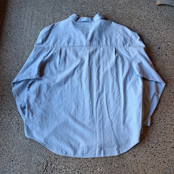 刺繍シャンブレーシャツ used [305029] | Vintage.City 빈티지숍, 빈티지 코디 정보
