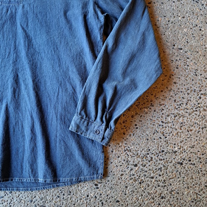 バンドカラー レースアップシャツ used [305031] | Vintage.City 빈티지숍, 빈티지 코디 정보
