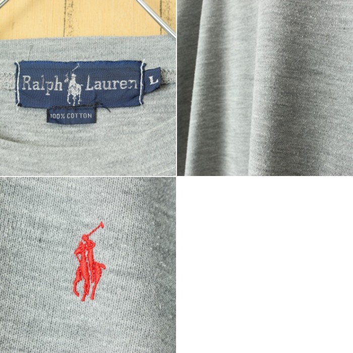 USA Polo RALPH LAUREN ポロ ラルフローレン 半袖 Tシャツ グレー メンズL アメリカ古着 | Vintage.City 빈티지숍, 빈티지 코디 정보