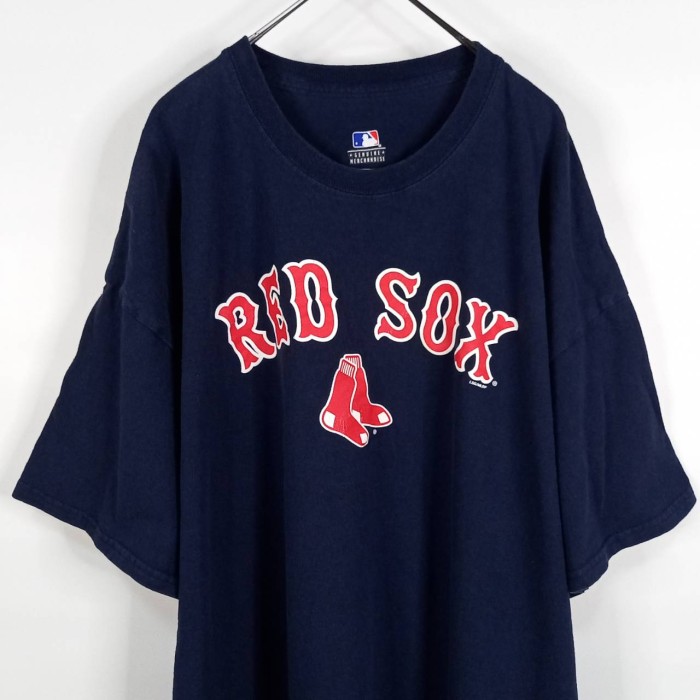 MLB　プリント　Tシャツ　半袖　ビッグロゴ　ゲームシャツ　ネイビー　2XL　XXL | Vintage.City 빈티지숍, 빈티지 코디 정보
