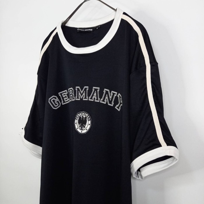90s　ヴィンテージ　Tシャツ　半袖　リンガーT　刺繍　ブラック　XL | Vintage.City 빈티지숍, 빈티지 코디 정보