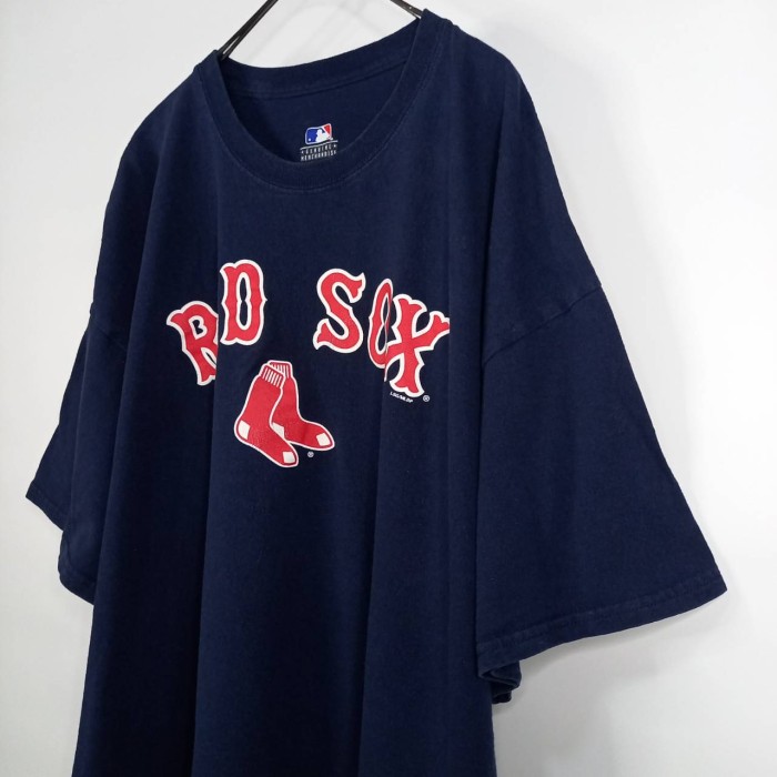 MLB　プリント　Tシャツ　半袖　ビッグロゴ　ゲームシャツ　ネイビー　2XL　XXL | Vintage.City 빈티지숍, 빈티지 코디 정보