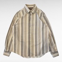 PERRY ELLIS stripe design shirt | Vintage.City 古着屋、古着コーデ情報を発信