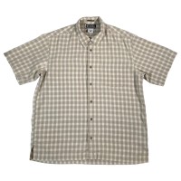 “Columbia” S/S Ombre Check Shirt | Vintage.City 古着屋、古着コーデ情報を発信