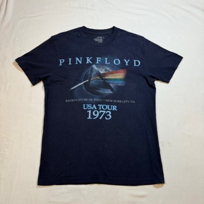 Pink Floyd ピンクフロイド 半袖Tシャツ Tシャツ カットソー バンドTシャツ ネイビー Old Navy オールドネイビー プログレ ロック S | Vintage.City 빈티지숍, 빈티지 코디 정보