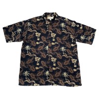 “CLEARWATER” S/S Rayon Mix Pattern Shirt | Vintage.City 古着屋、古着コーデ情報を発信