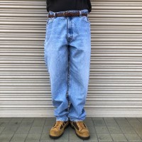 90s W38 Calvin Klein Jeans ビッグサイズ カルバンクライン デニム パンツ ヴィンテージ インディゴ テーパード ジーンズ 96cm 薄紺 | Vintage.City 古着屋、古着コーデ情報を発信