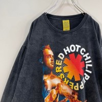 RED HOT CHILI PEPPERS rockyroad authentic print T-shirt size XXL 配送C レッチリ　両面プリントTシャツ　バンド　オーバーサイズ ロンT | Vintage.City 빈티지숍, 빈티지 코디 정보