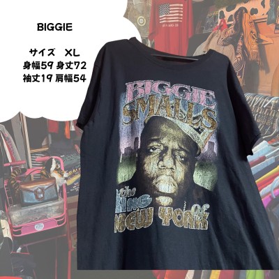 ビギー　BIG オーバーサイズ　Tシャツ　ラップT バンT | Vintage.City 빈티지숍, 빈티지 코디 정보