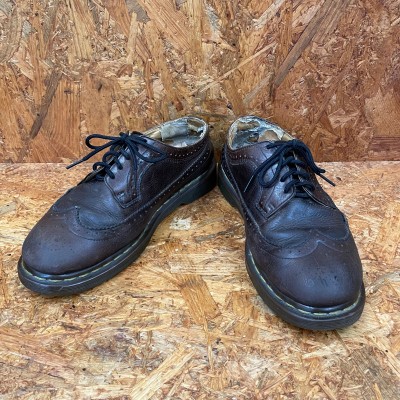 Dr.Martens ウィングチップ 5ホール UK8 27.0cm ドクターマーチン レザーシューズ 革靴 ユーズド USED 古着 | Vintage.City 빈티지숍, 빈티지 코디 정보