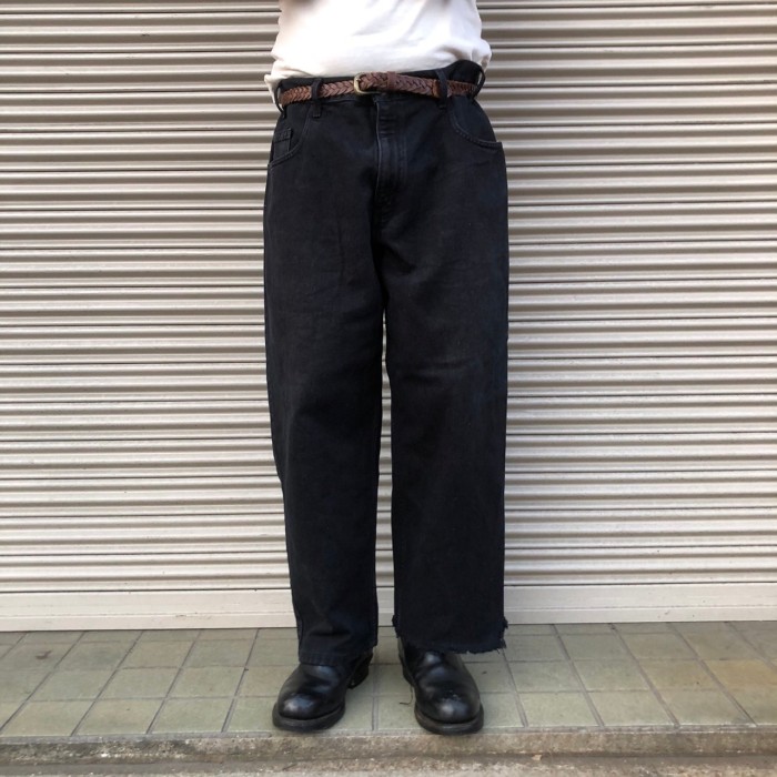 00s silver tab シルバータブ Levi's ブラックデニム パンツ バギー ...