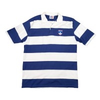 “WASHINGTON RUGBY CLUB” S/S Stripe Rugby Shirt | Vintage.City 古着屋、古着コーデ情報を発信
