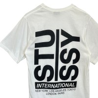 stussy ステューシー Tシャツ バックロゴ プリントロゴ ワンポイントロゴ | Vintage.City 빈티지숍, 빈티지 코디 정보