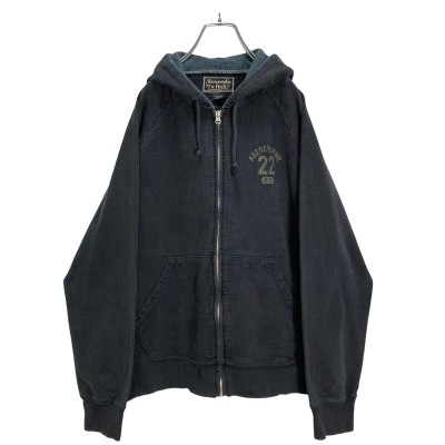 90s Abercrombie & Fitch zip-up sweat hoodie | Vintage.City 古着屋、古着コーデ情報を発信