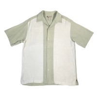 “HAVANA CAFE” S/S Switching Silk Shirt | Vintage.City 古着屋、古着コーデ情報を発信