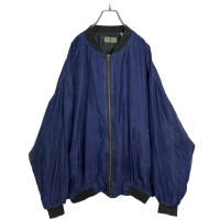 90s ROBERT STOCK zip-up design silk jacket | Vintage.City 古着屋、古着コーデ情報を発信