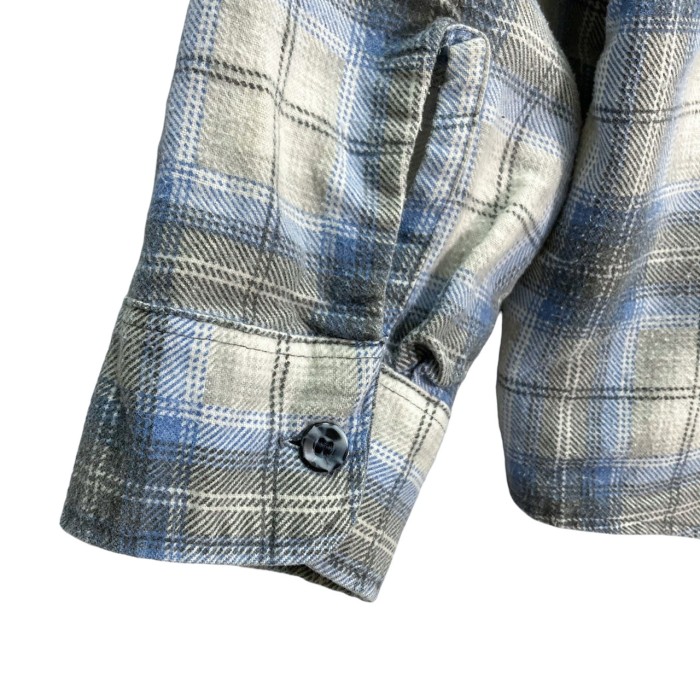 70s Sears Fieldmaster L/S print check nel shirt | Vintage.City 古着屋、古着コーデ情報を発信