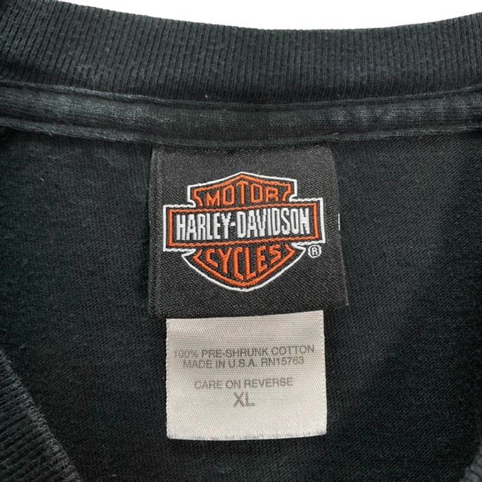 2002'y HARLEY-DAVIDSON S/S tribal print pocket T-SHIRT | Vintage.City 古着屋、古着コーデ情報を発信