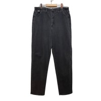 “Lee” Black Denim Easy Pants | Vintage.City Vintage Shops, Vintage Fashion Trends
