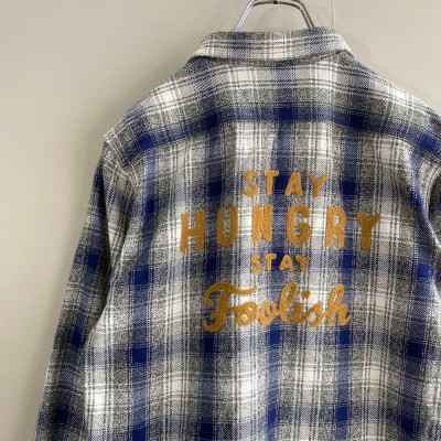 Schott pile logo flannel shirt size M 配送C ショット　背面刺繍ロゴ　フランネルシャツ | Vintage.City 古着屋、古着コーデ情報を発信