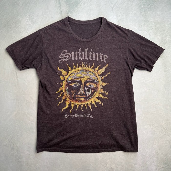 SUBLIME サブライム バンドTシャツ ダークグレー | Vintage.City