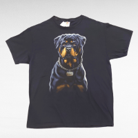 animal dog print t-shirt | Vintage.City 古着屋、古着コーデ情報を発信