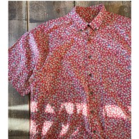 90s 花柄 レトロ ボタンダウンシャツ フィジー島 半袖 シャツ | Vintage.City 빈티지숍, 빈티지 코디 정보