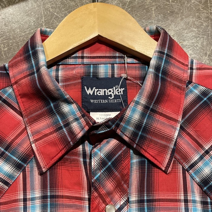 Wrangler  ラングラー　半袖　ウエスタンシャツ　A927 チェック柄 | Vintage.City 古着屋、古着コーデ情報を発信