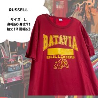 RUSSELL オーバーサイズ　Tシャツ　ストリート　カレッジ　チーム | Vintage.City 빈티지숍, 빈티지 코디 정보