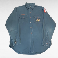 60s boyscouts cotton shirt | Vintage.City 빈티지숍, 빈티지 코디 정보