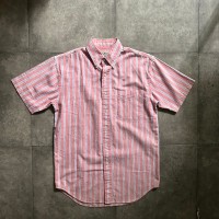 80s90s エルエルビーン 半袖ストライプシャツ ピンク S | Vintage.City 古着屋、古着コーデ情報を発信