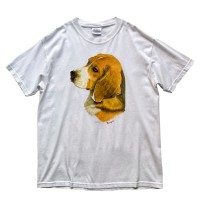 90’s〜 “Beagle” Dog Print Tee | Vintage.City 古着屋、古着コーデ情報を発信