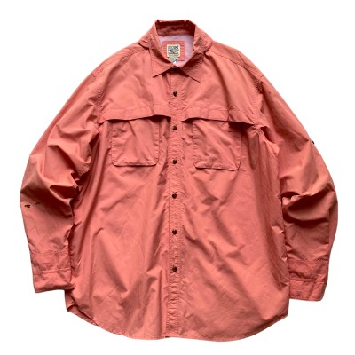 90’s “TRAVEL SMITH” Nylon Gimmick Shirt | Vintage.City 古着屋、古着コーデ情報を発信
