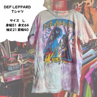 Def Leppard バンT バンドTシャツ　ロック　デフレパード　カラフル | Vintage.City 빈티지숍, 빈티지 코디 정보