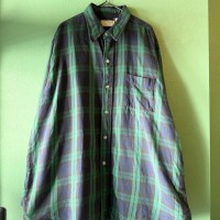 80s USA L.L.Bean コットン チェックシャツ | Vintage.City 古着屋、古着コーデ情報を発信