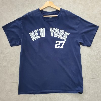 mlb new york Yankees ニューヨークヤンキースティーシャツロゴ | Vintage.City 빈티지숍, 빈티지 코디 정보
