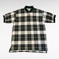 FIVE UNDER check design polo shirt | Vintage.City 古着屋、古着コーデ情報を発信