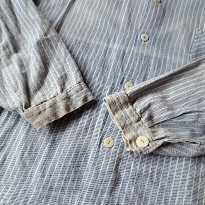 hard work ドイツ製 フィッシャーマンシャツ used [305052] | Vintage.City 古着屋、古着コーデ情報を発信