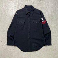 90年代 U.S.NAVY 米軍実品 ユーティリティシャツ メンズL相当 | Vintage.City 古着屋、古着コーデ情報を発信