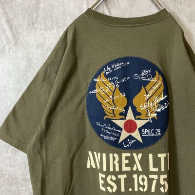 AVIREX US ARMY big logo T-shirt size 2XL 配送A　アヴィレックス　背面ビッグ刺繍ロゴ　オーバーサイズ | Vintage.City Vintage Shops, Vintage Fashion Trends