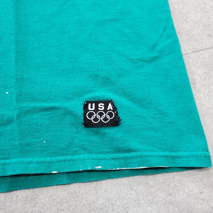 Olympic オリンピック アメリカ製usa ティーシャツ グリーン緑半袖古着 | Vintage.City 古着屋、古着コーデ情報を発信