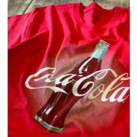 コカコーラ オフィシャル品 企業Tシャツ 半袖 グラデーション プリント coca cola L | Vintage.City 빈티지숍, 빈티지 코디 정보