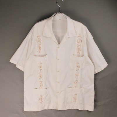 unknown  キューバシャツ NAT　48大きいサイズ [9019139] | Vintage.City 古着屋、古着コーデ情報を発信
