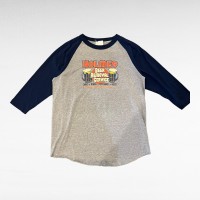 unknown raglan sleeve print t-shirt | Vintage.City 古着屋、古着コーデ情報を発信