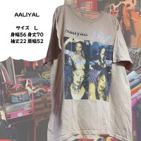 アリーヤ　Tシャツ　ラップTシャツ　オーバーサイズ　バンT バンドTシャツ | Vintage.City 古着屋、古着コーデ情報を発信